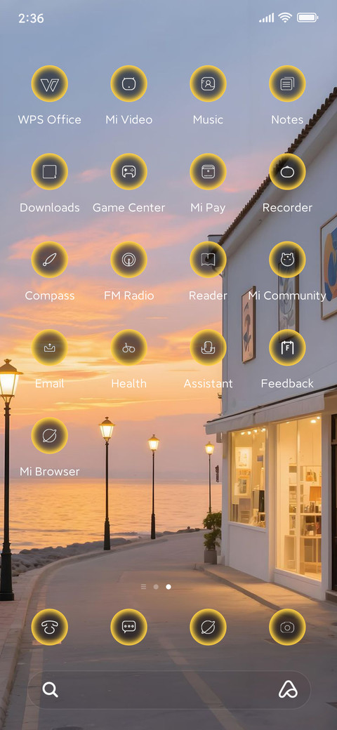 Yellow screenshot