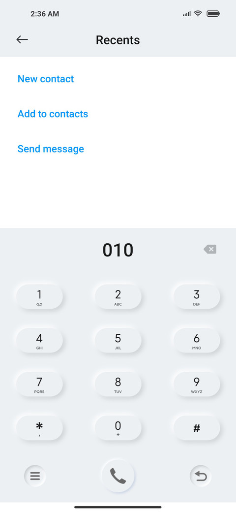 white screenshot