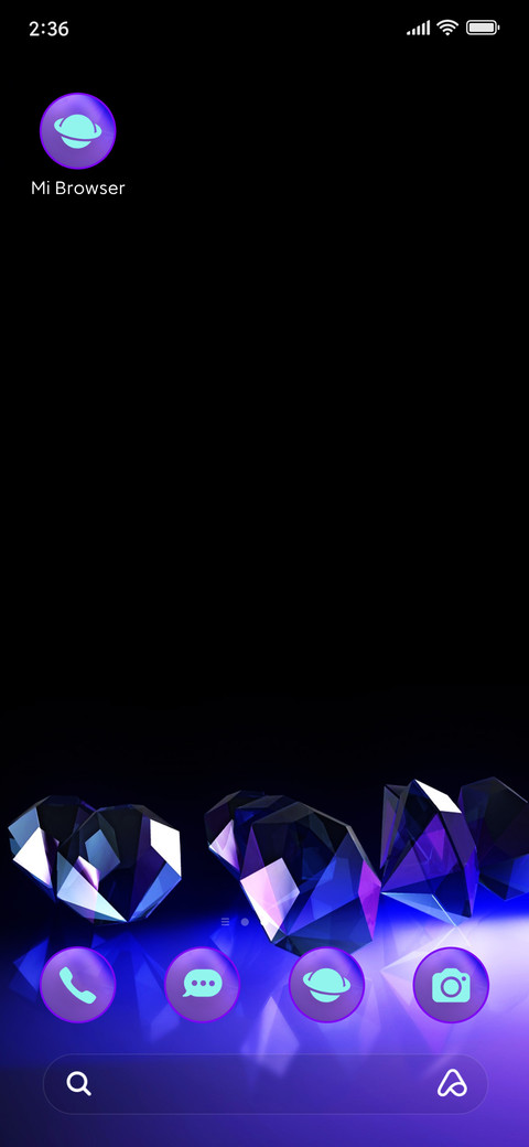 amoled crystals screenshot