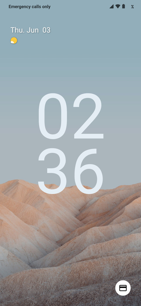 Pure Android 12 screenshot