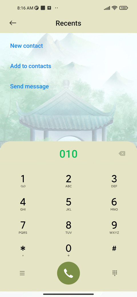 Lotus green water screenshot