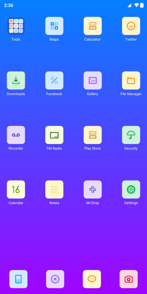 Android Q_DWM19 screenshot