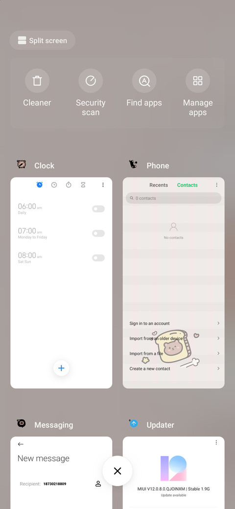 In camera screen screenshot