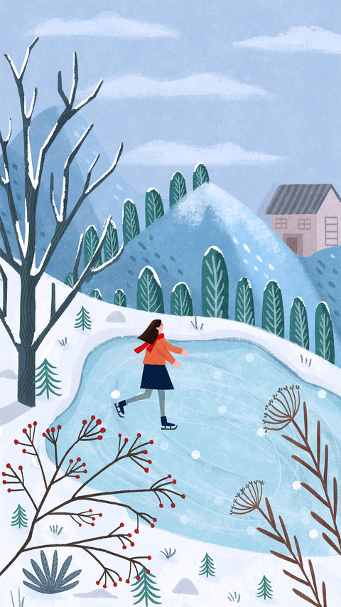 A girl is skating screenshot