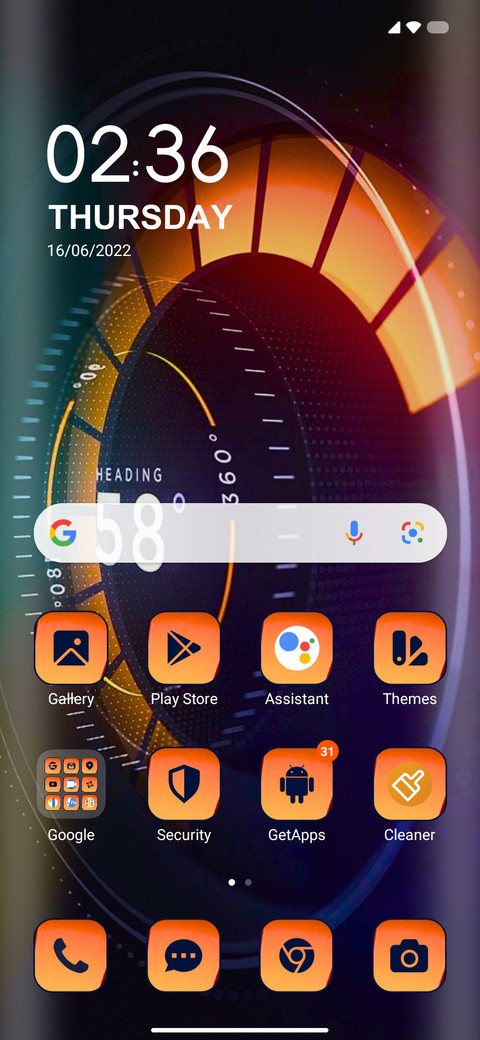 Speedometer screenshot