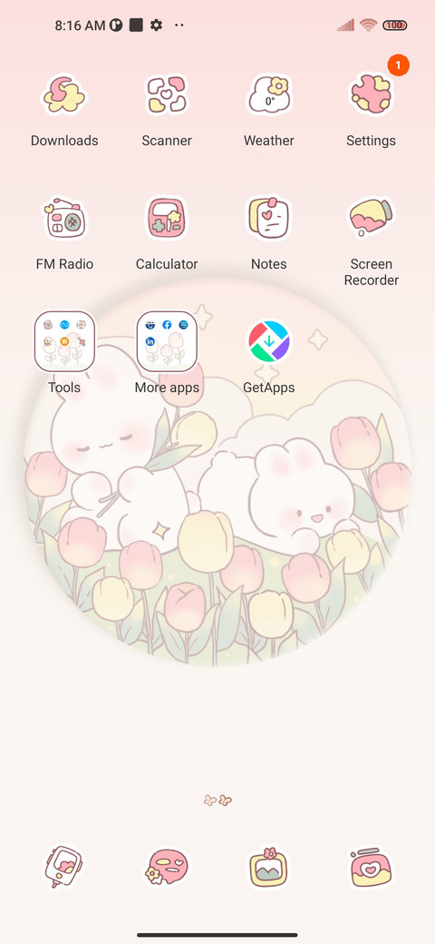 Rabbit tulip screenshot