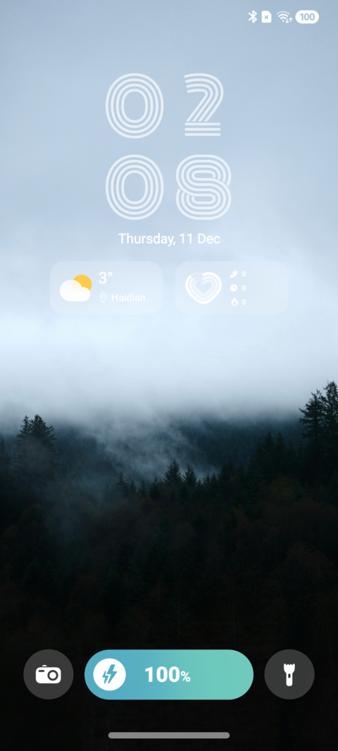 VK Dark glass screenshot