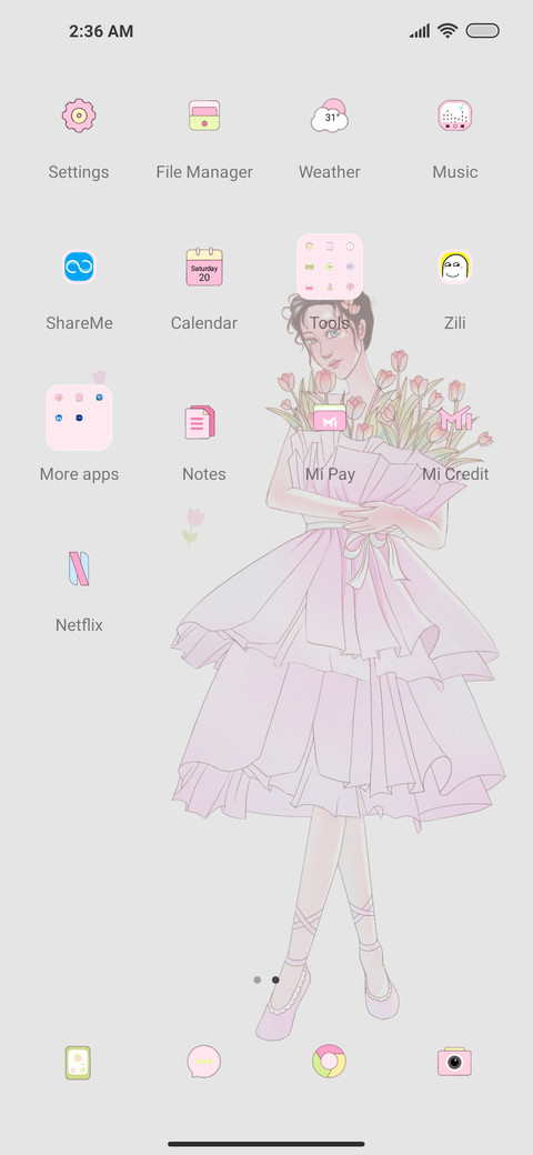 tulip girl screenshot