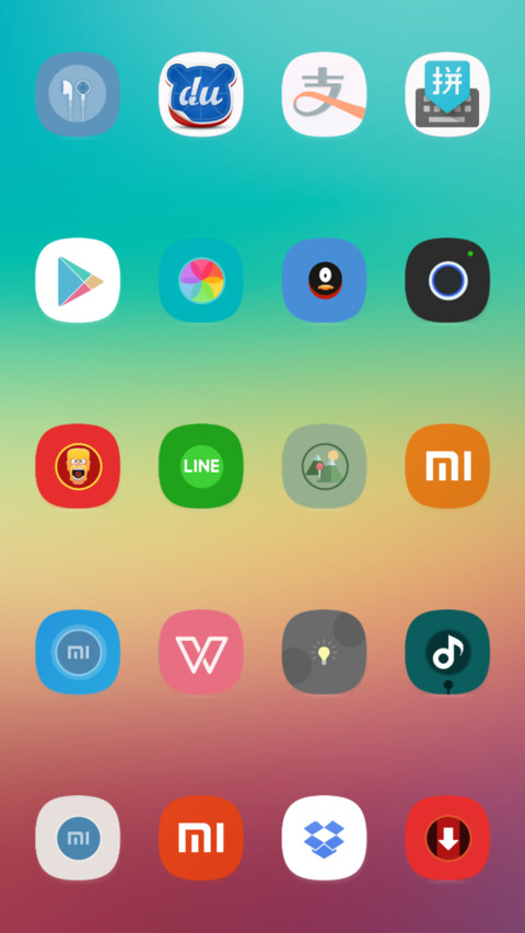 iOS9-Colourful screenshot