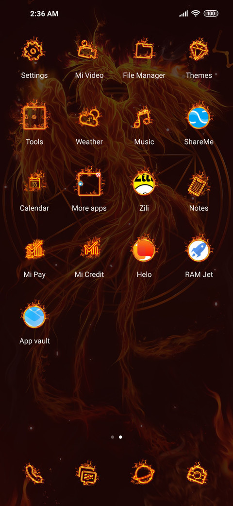Phoenix in Fire screenshot