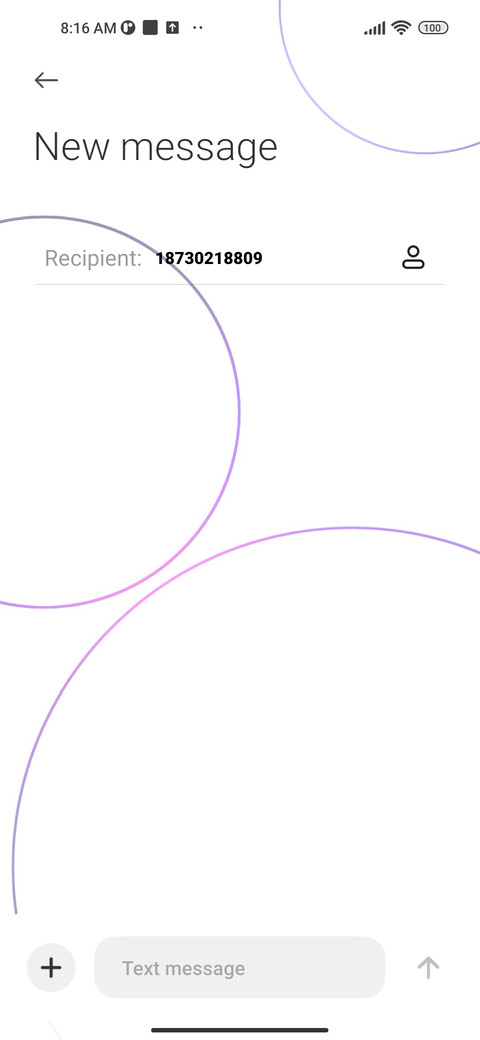 Round Purple screenshot