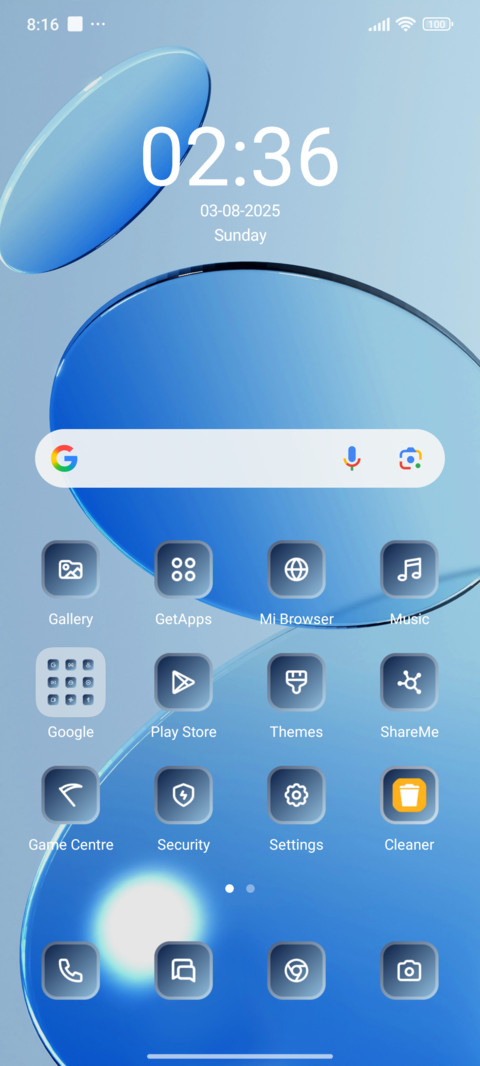 Blue Lens screenshot
