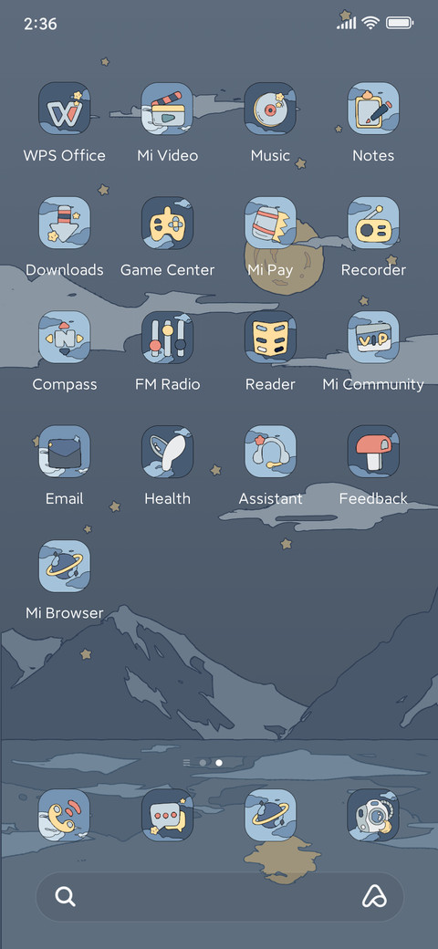 Space travel diary screenshot