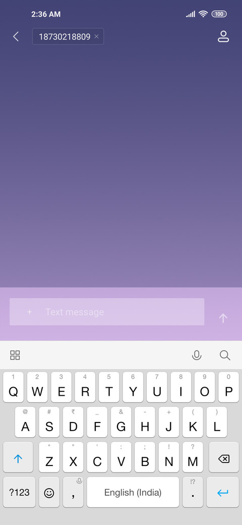 Simple light screenshot
