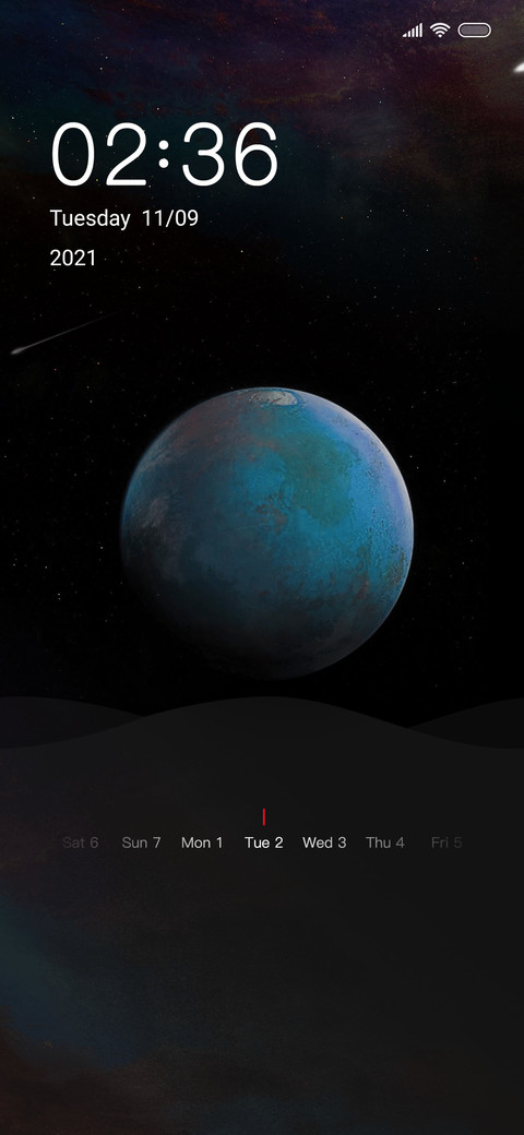 Blue planet screenshot