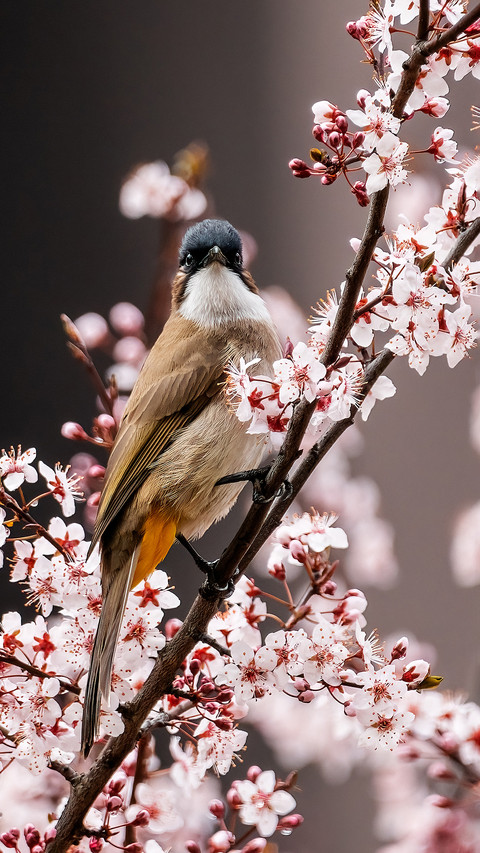 Gaze at the closeup of the yellow rumped bulbul screenshot