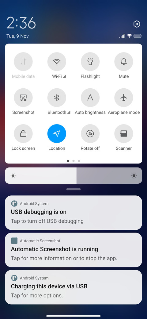 Amaze UI screenshot
