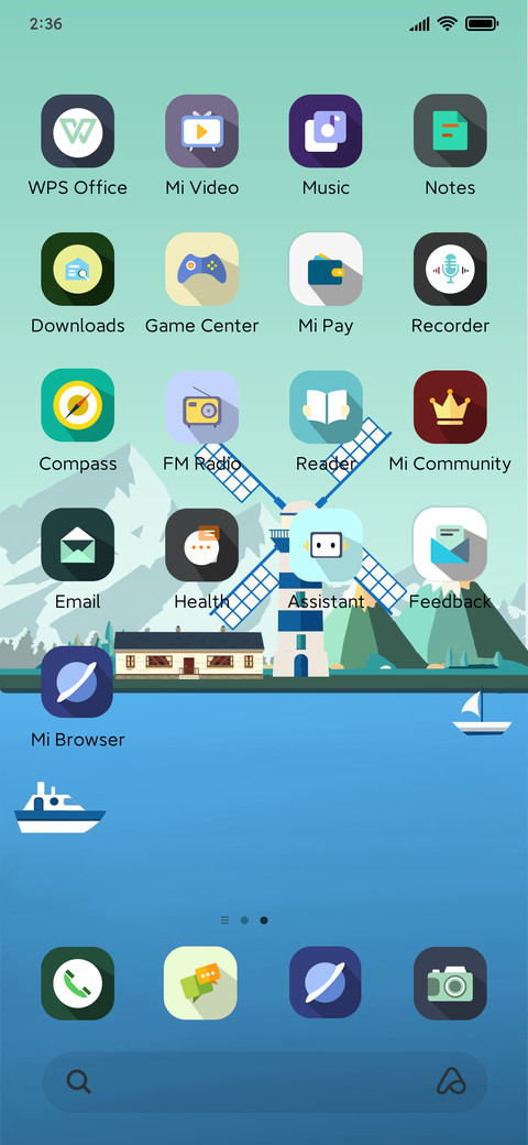 Sea breeze puffs screenshot