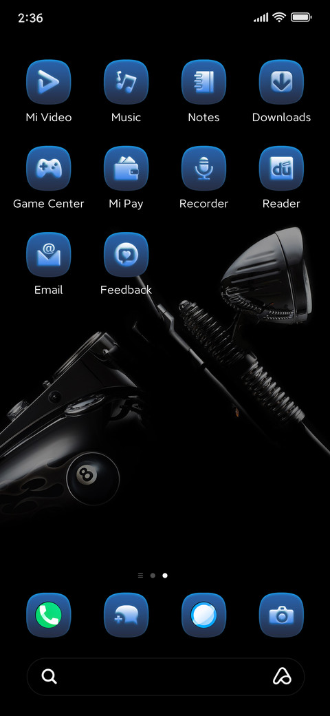 Textured motorcyle screenshot
