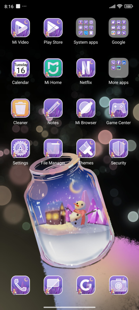 Dream in bottle screenshot