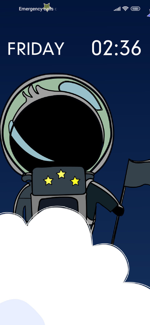 astronaut stars screenshot