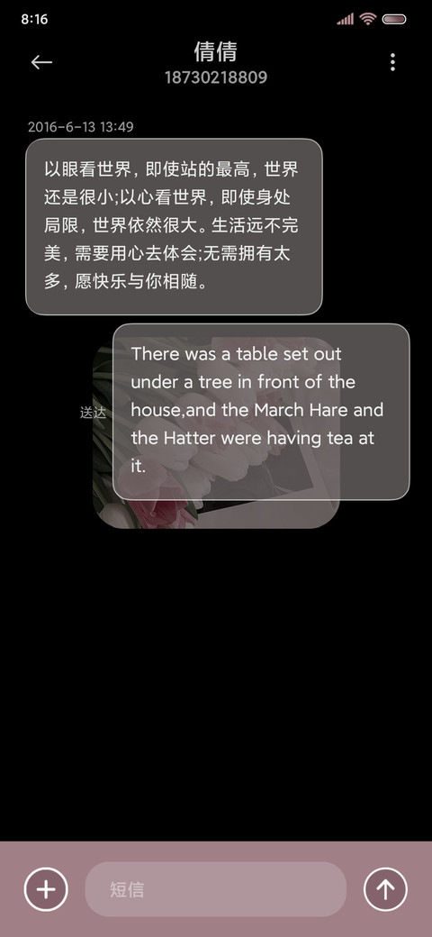 郁金香的约定 组件 screenshot