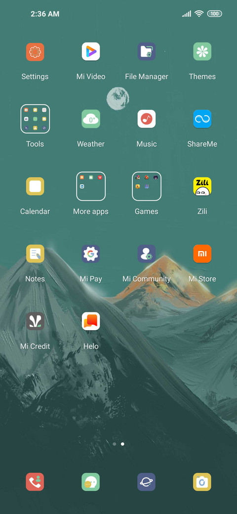 Snow mountain screenshot