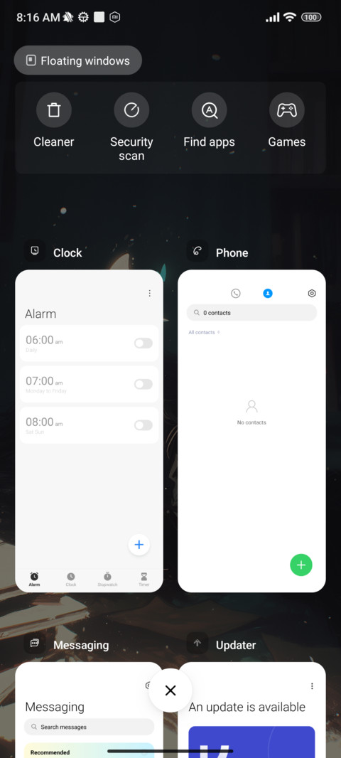 Butterfly dark screenshot