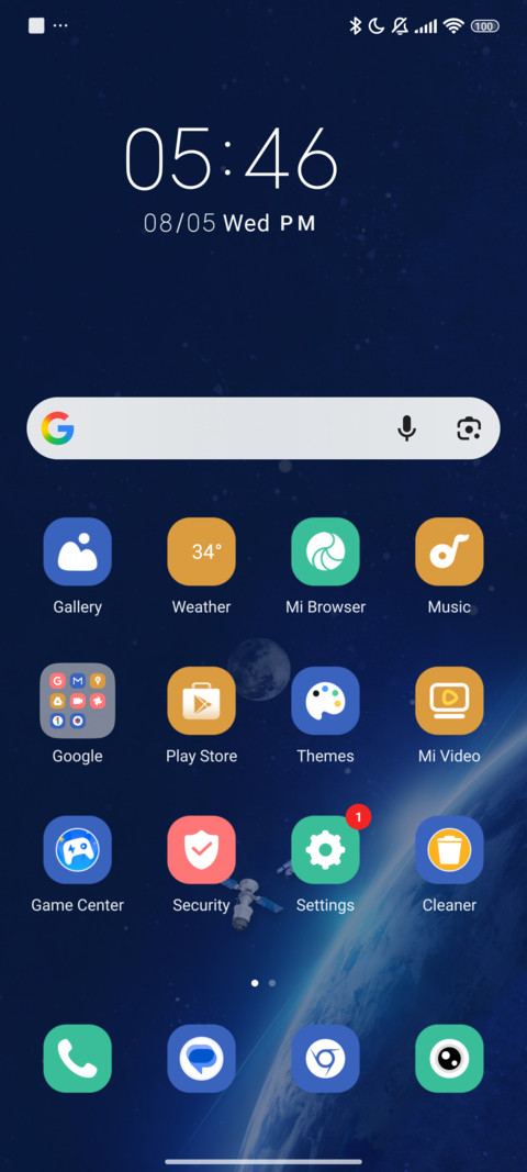 Peaceful Night Sky screenshot