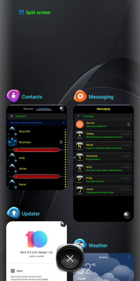 My theme screenshot