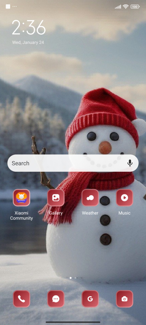 Snowman screenshot