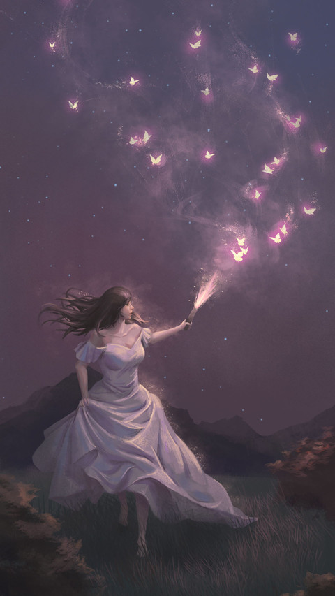 A girl in full bloom screenshot