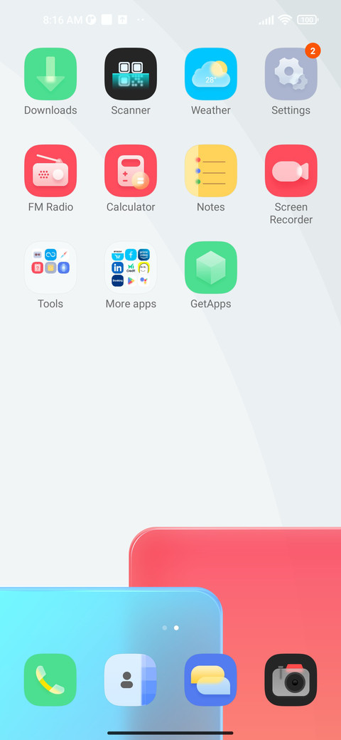 Clear screenshot