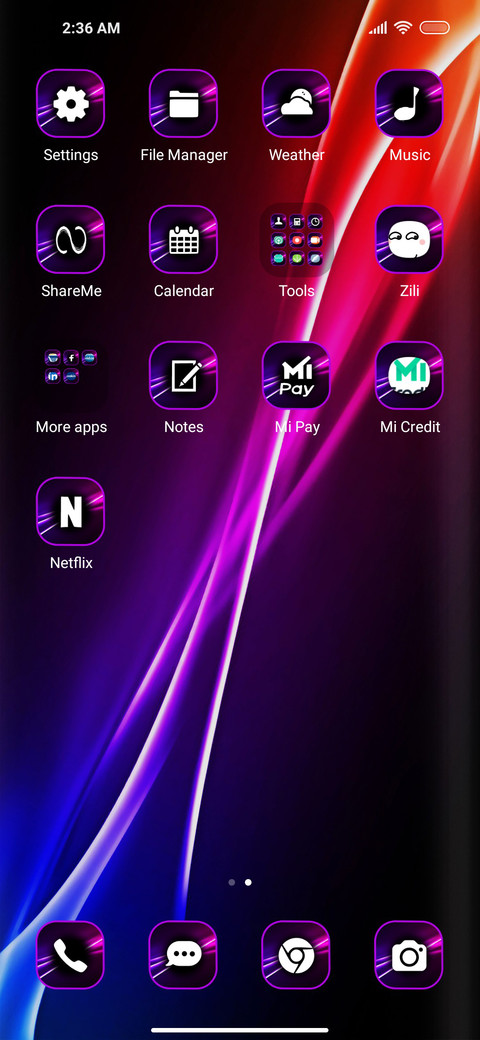 Dark Neon 14 screenshot