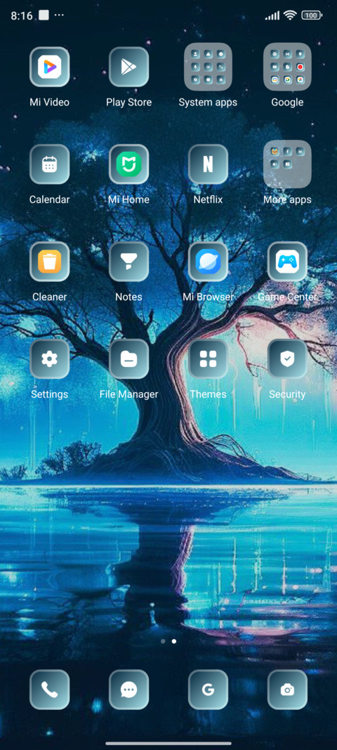 Blue Tree screenshot