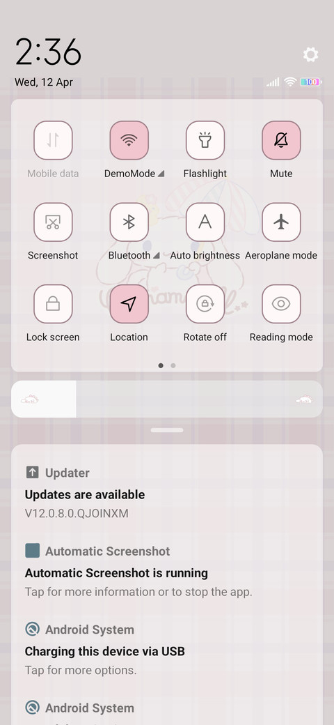 Cinnamo cute today screenshot