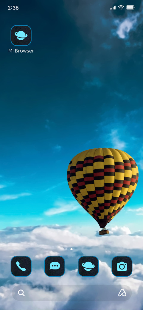 tour balloon screenshot
