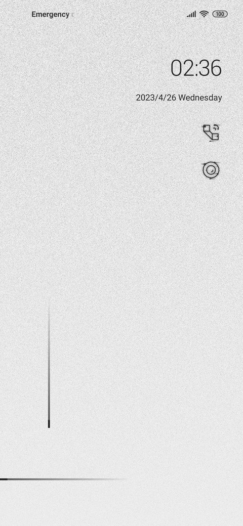 No signal screenshot
