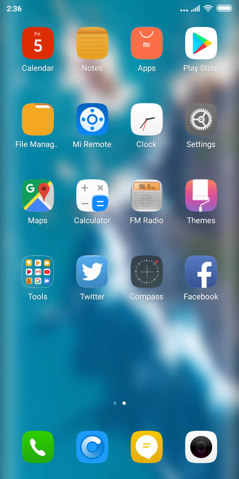 Andriod P  screenshot