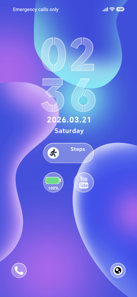 Indigo Aqua Flow screenshot