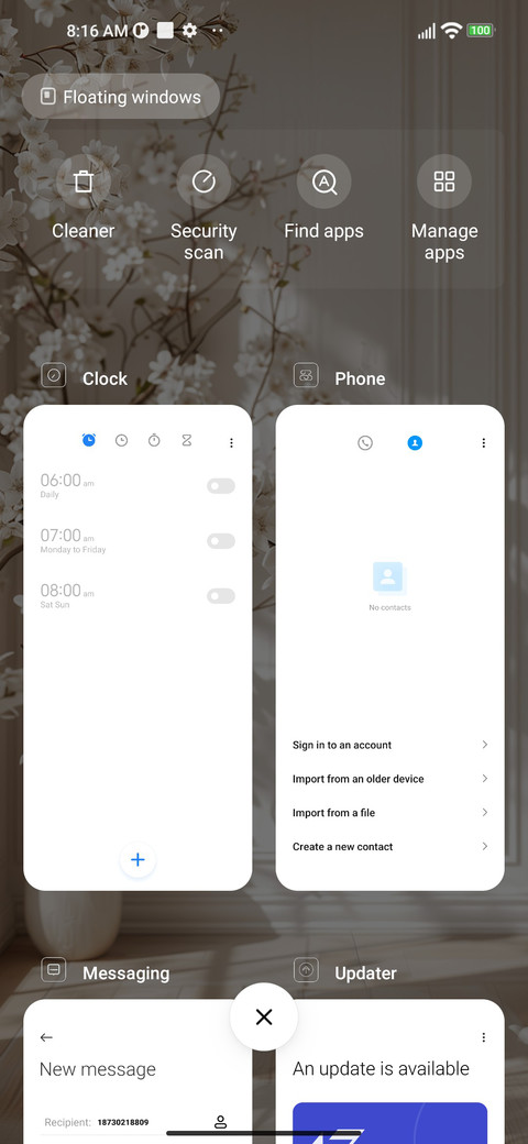 Elegant screenshot