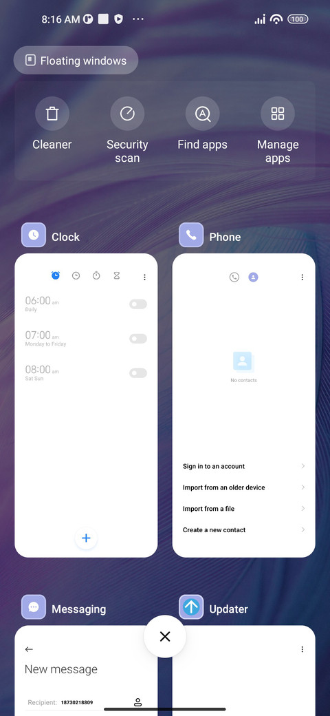 Feather screenshot