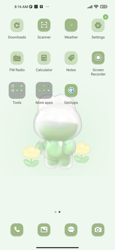3D battery is cute screenshot