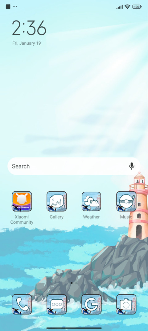 lighthouse screenshot