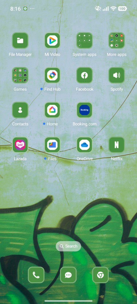 Green Wall screenshot