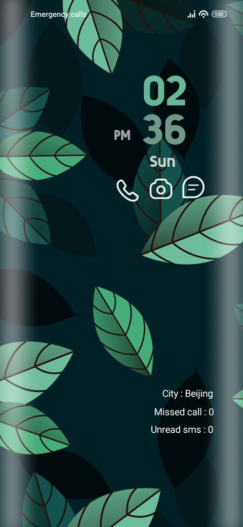 Leaves screenshot
