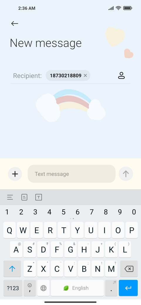 Cute bunny notes screenshot