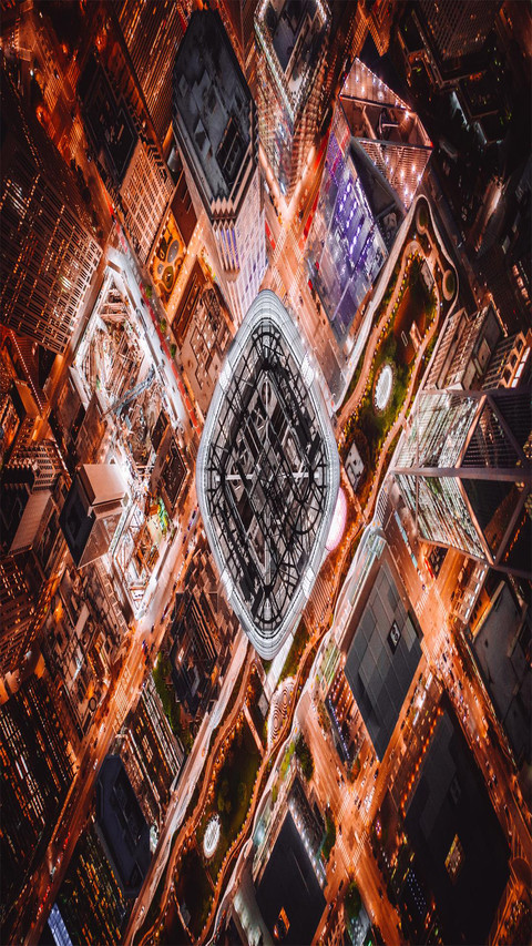 City night scene screenshot