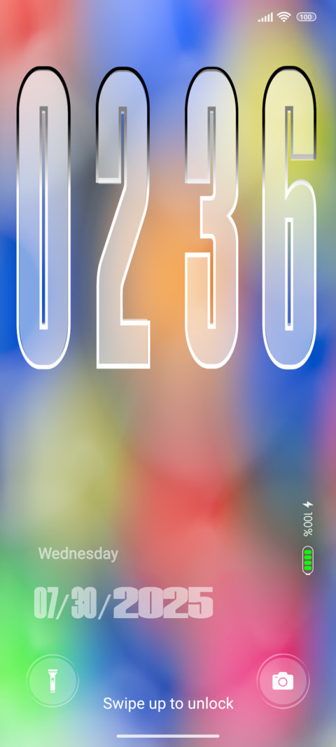 Mixed colors screenshot