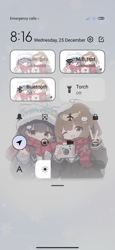 Winter photo screenshot
